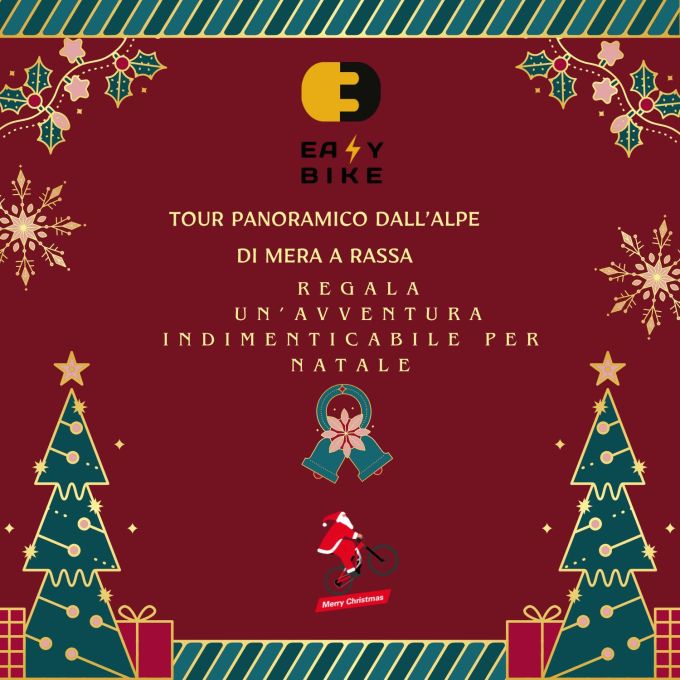 Tour panoramico<br>dall'Alpe di Mera a Rassa